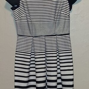 Studio One Monochrome Striped Top